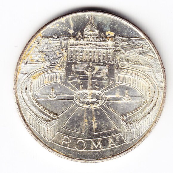 1983 Vatican Pope John Paul II Medal (b62) - Picture 2 of 2